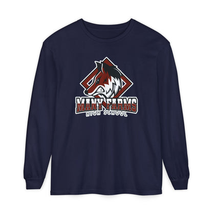 Garment-Dyed Long Sleeve Tee
