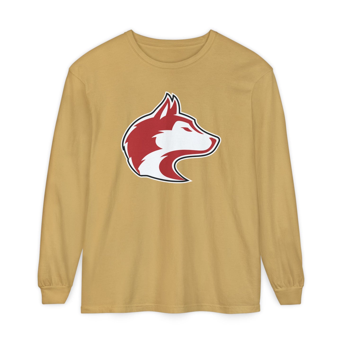 Garment-Dyed Long Sleeve Tee