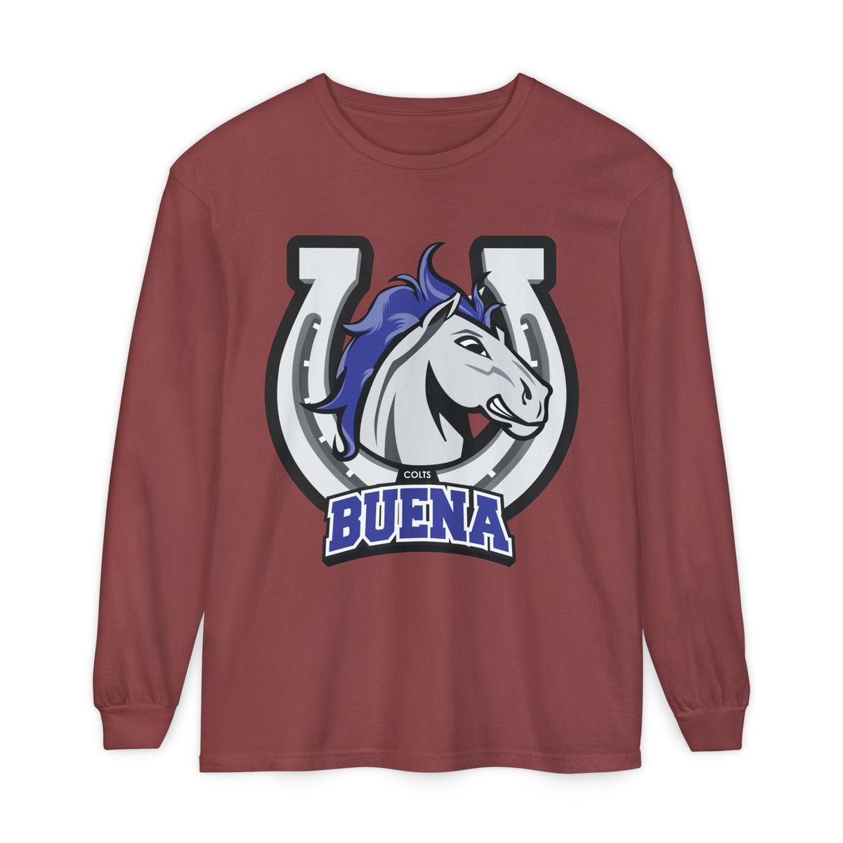 Garment-Dyed Long Sleeve Tee
