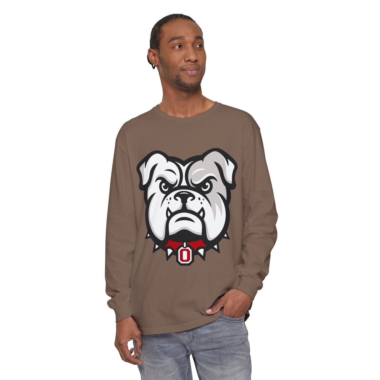 Garment-Dyed Long Sleeve Tee