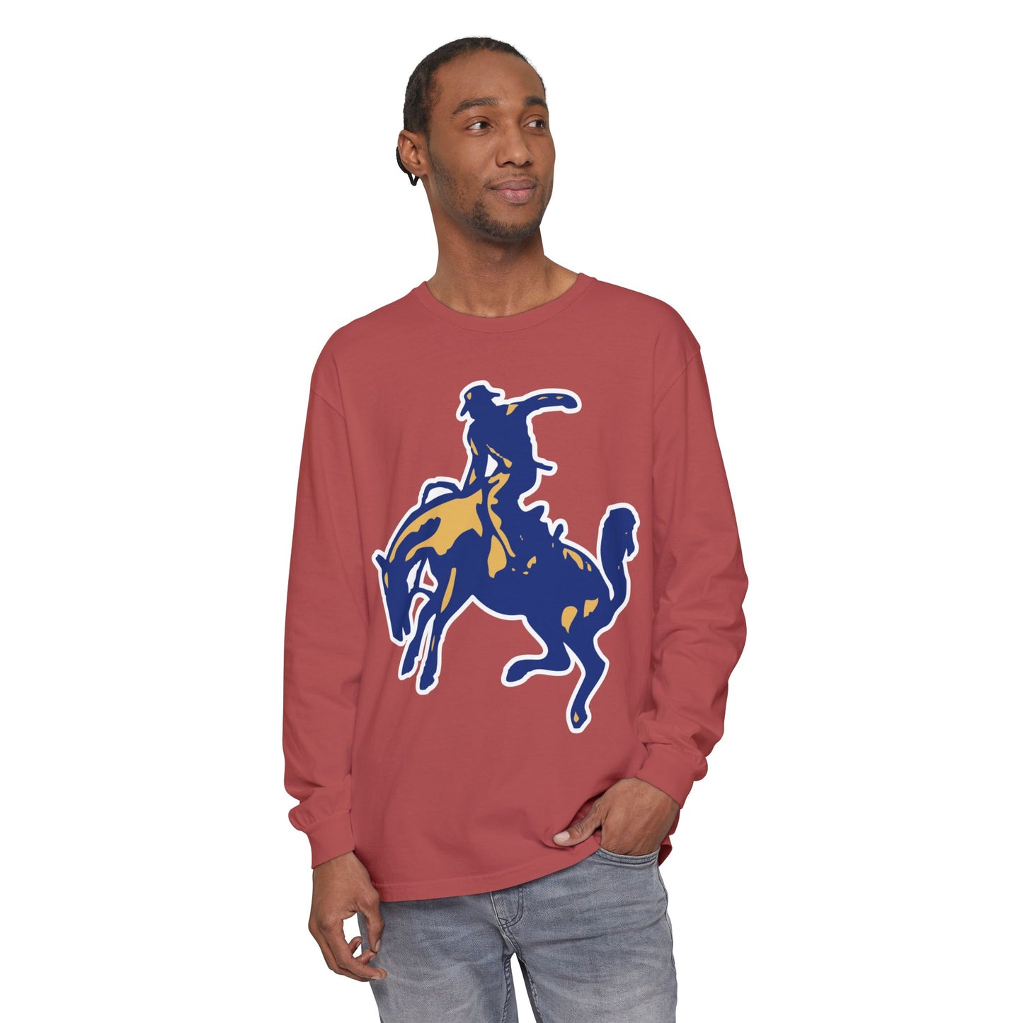 Garment-Dyed Long Sleeve Tee