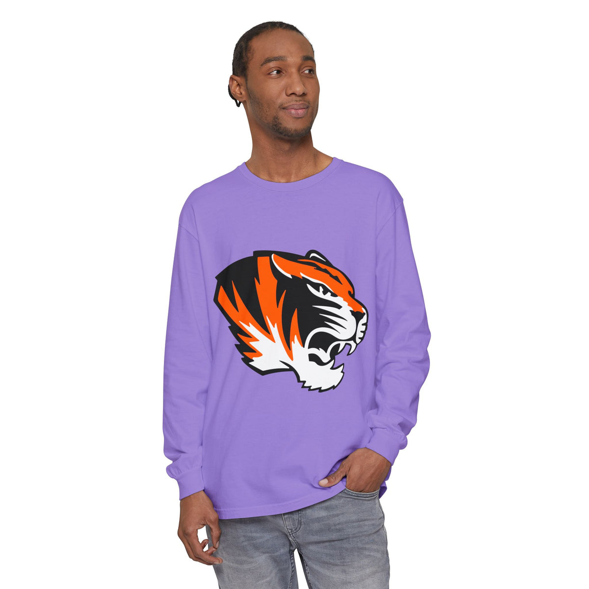 Garment-Dyed Long Sleeve Tee