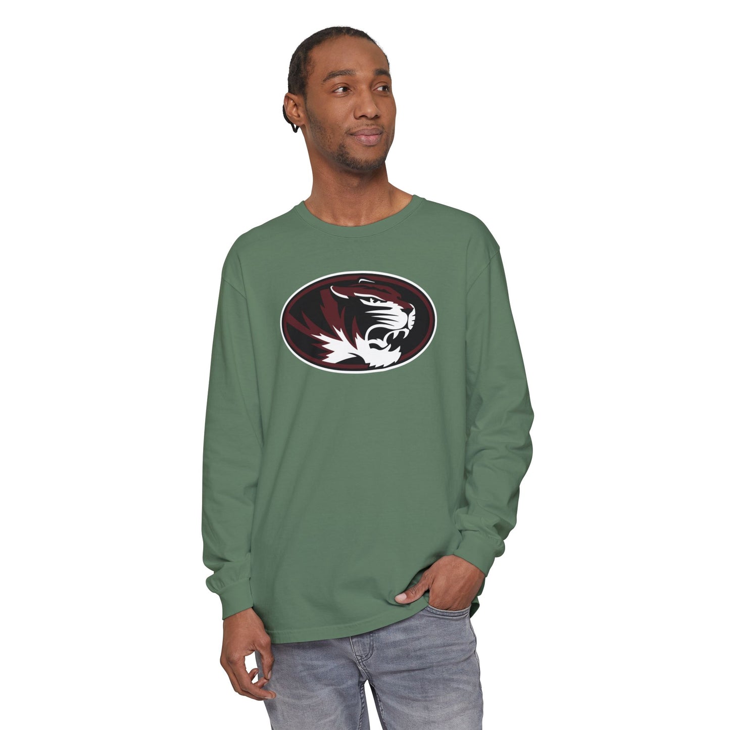 Garment-Dyed Long Sleeve Tee