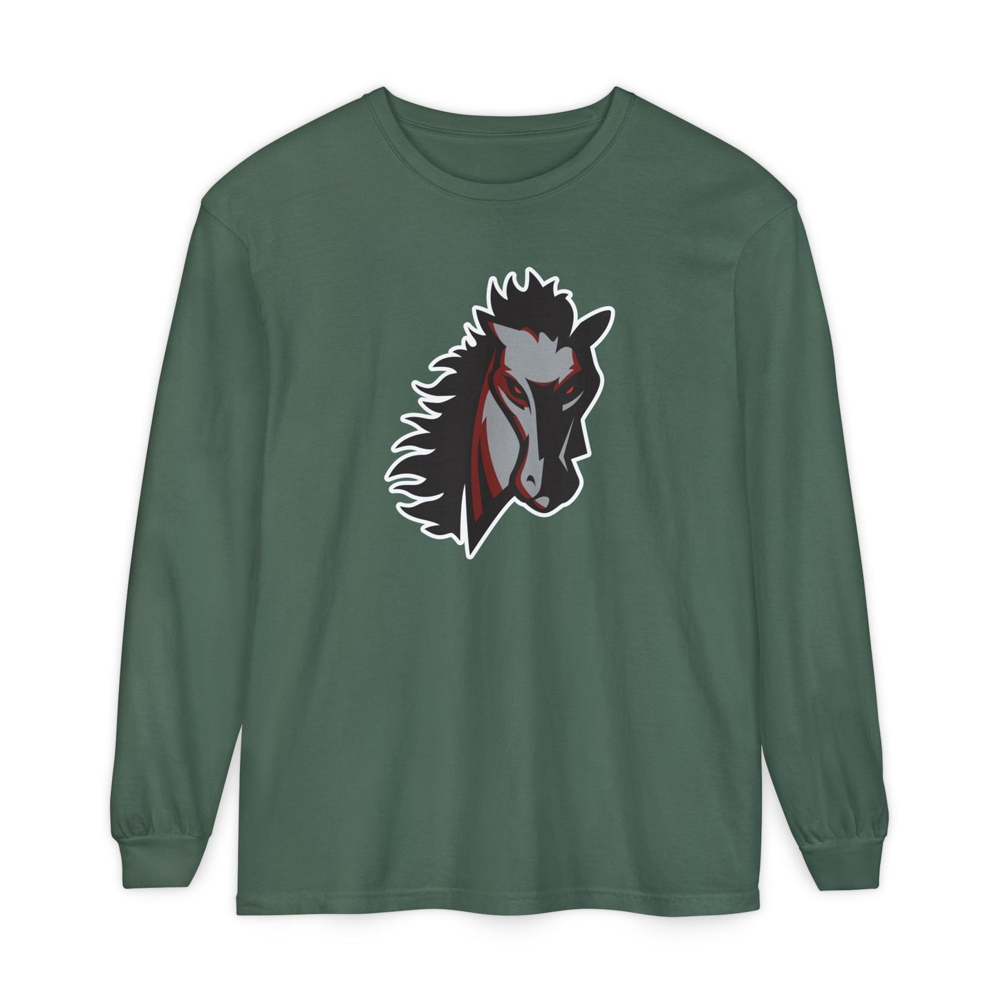 Garment-Dyed Long Sleeve Tee