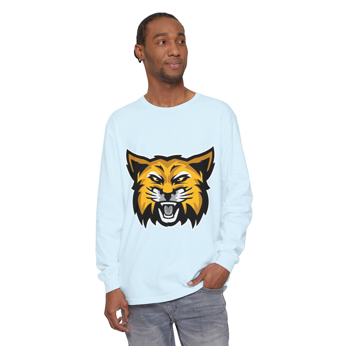 Garment-Dyed Long Sleeve Tee