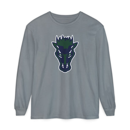 Garment-Dyed Long Sleeve Tee