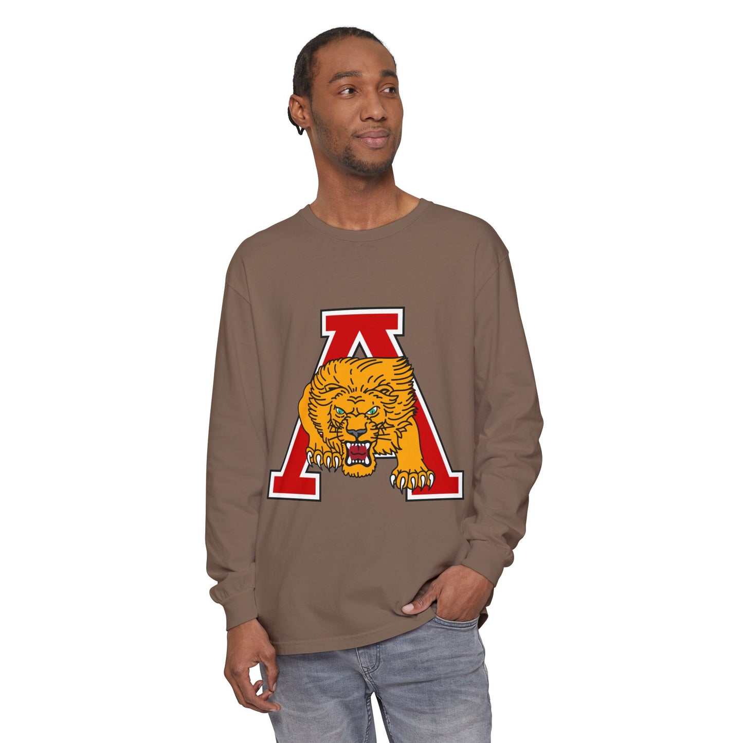 Garment-Dyed Long Sleeve Tee