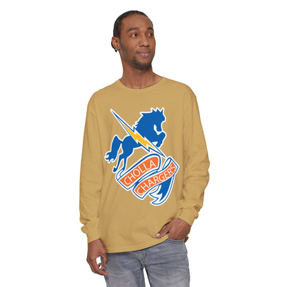 Garment-Dyed Long Sleeve Tee
