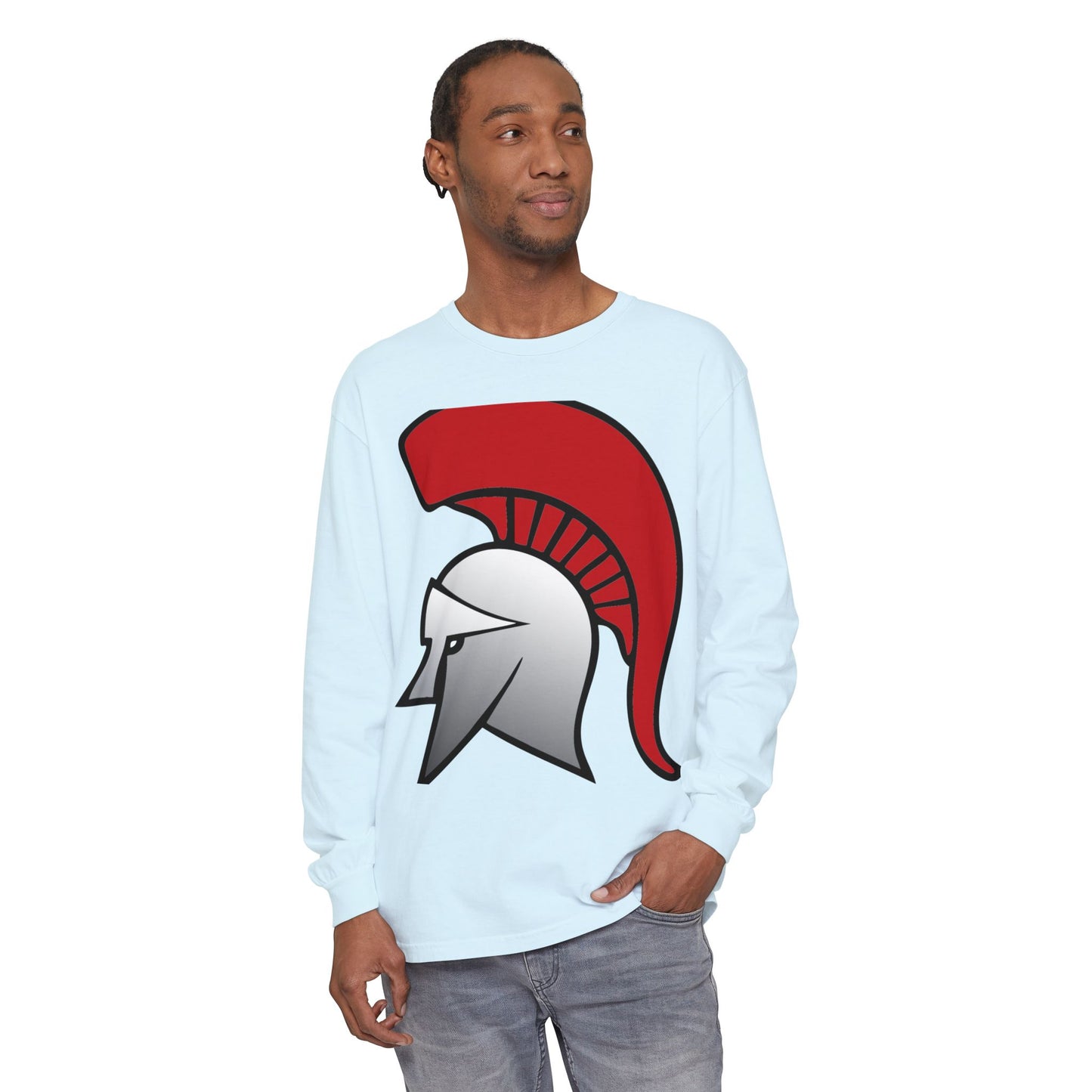 Garment-Dyed Long Sleeve Tee
