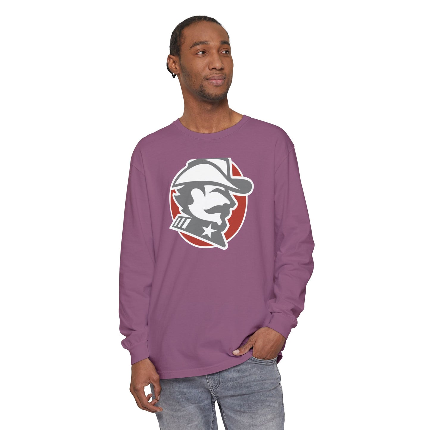 Garment-Dyed Long Sleeve Tee