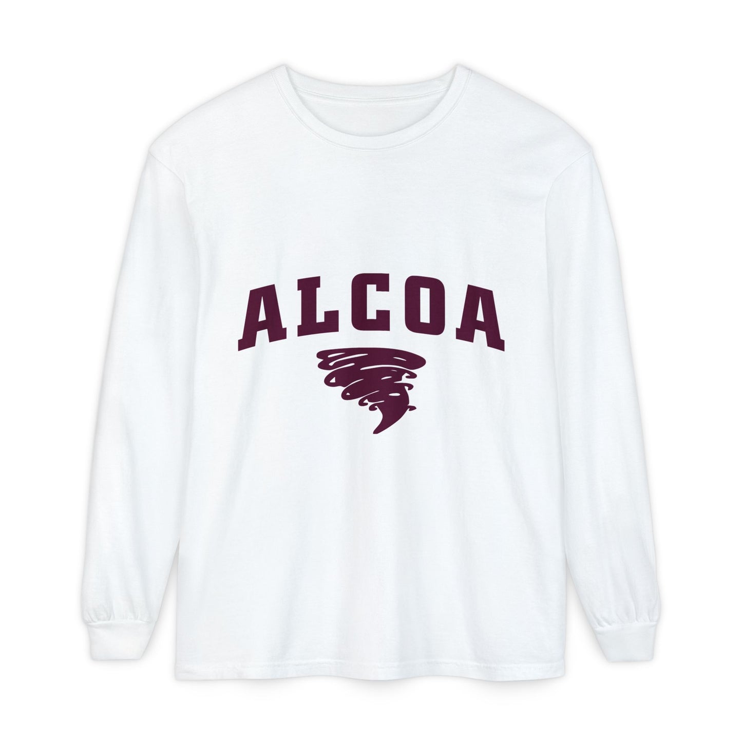 Garment-Dyed Long Sleeve Tee