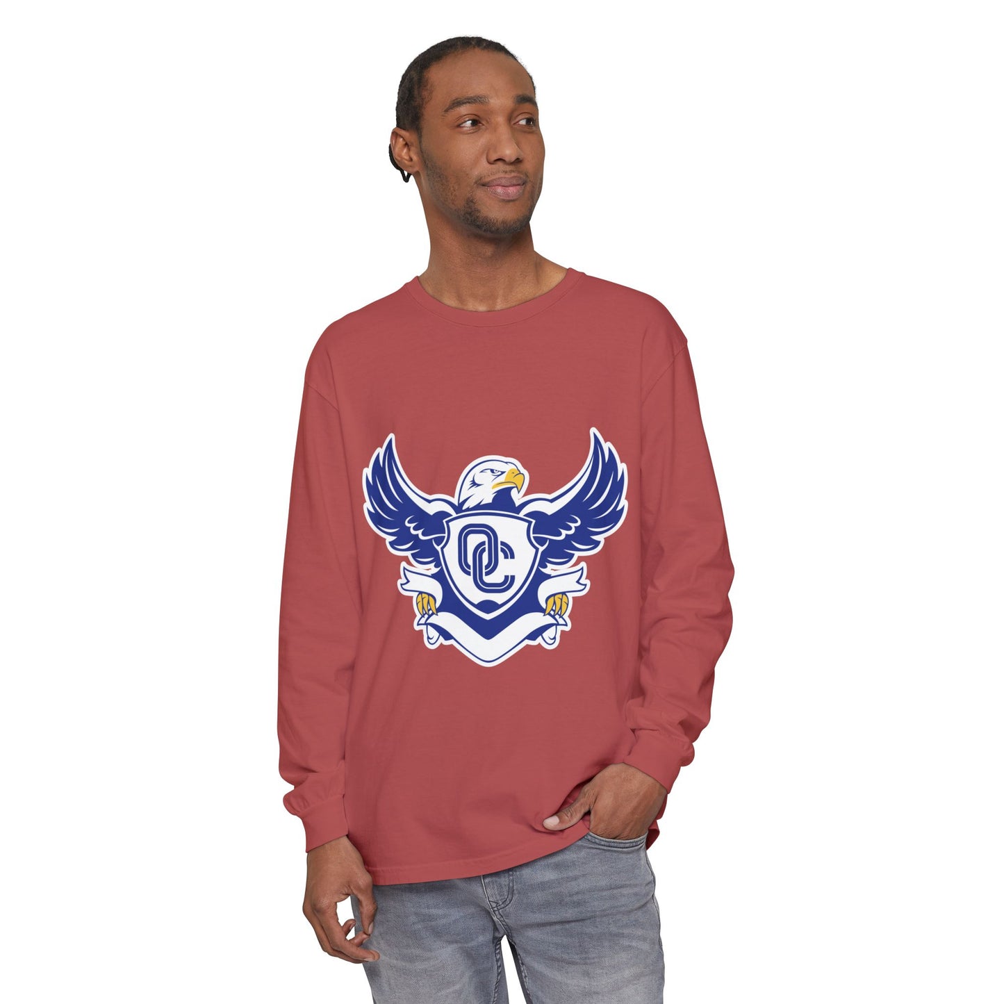 Garment-Dyed Long Sleeve Tee