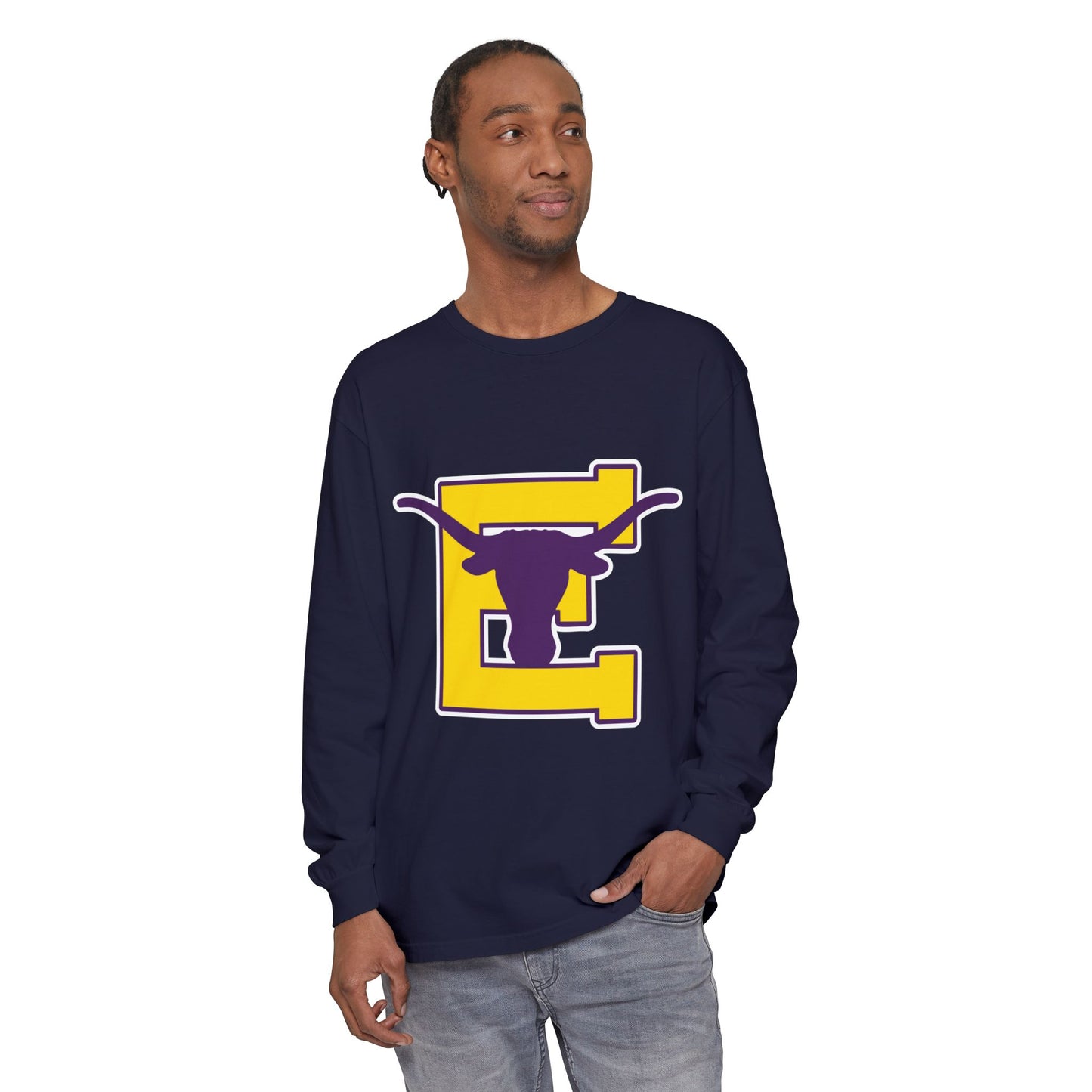 Garment-Dyed Long Sleeve Tee