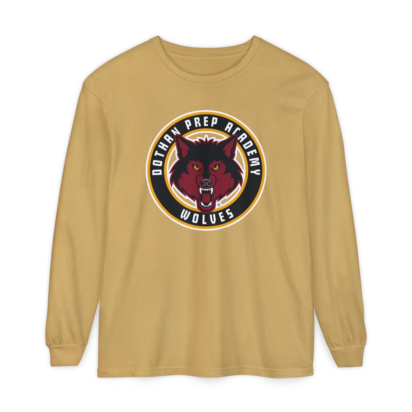 Garment-Dyed Long Sleeve Tee