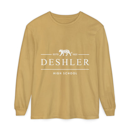 Garment-Dyed Long Sleeve Tee