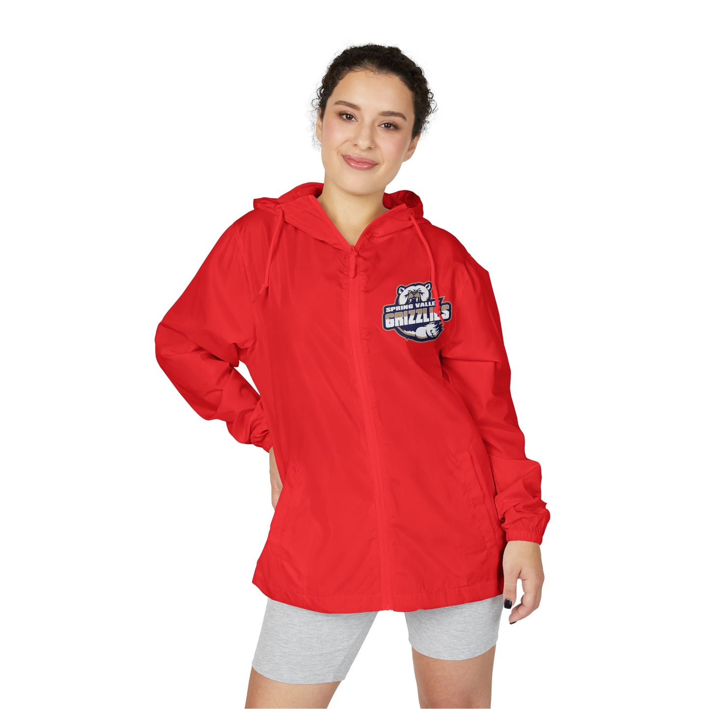 Full-Zip Windbreaker Jacket