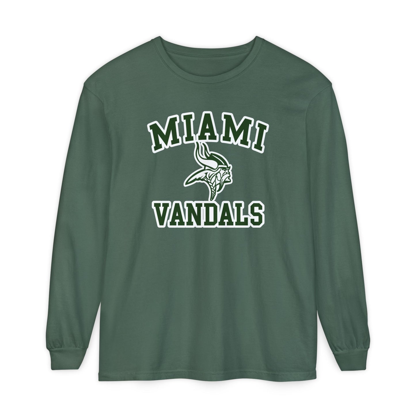 Garment-Dyed Long Sleeve Tee