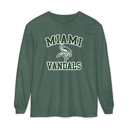 Garment-Dyed Long Sleeve Tee