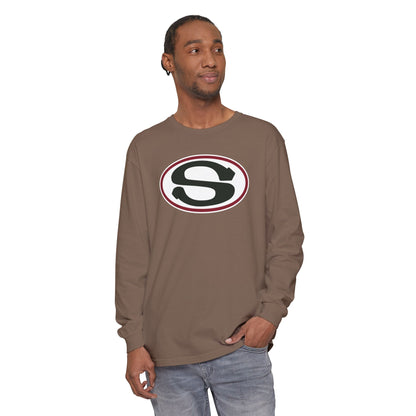 Garment-Dyed Long Sleeve Tee