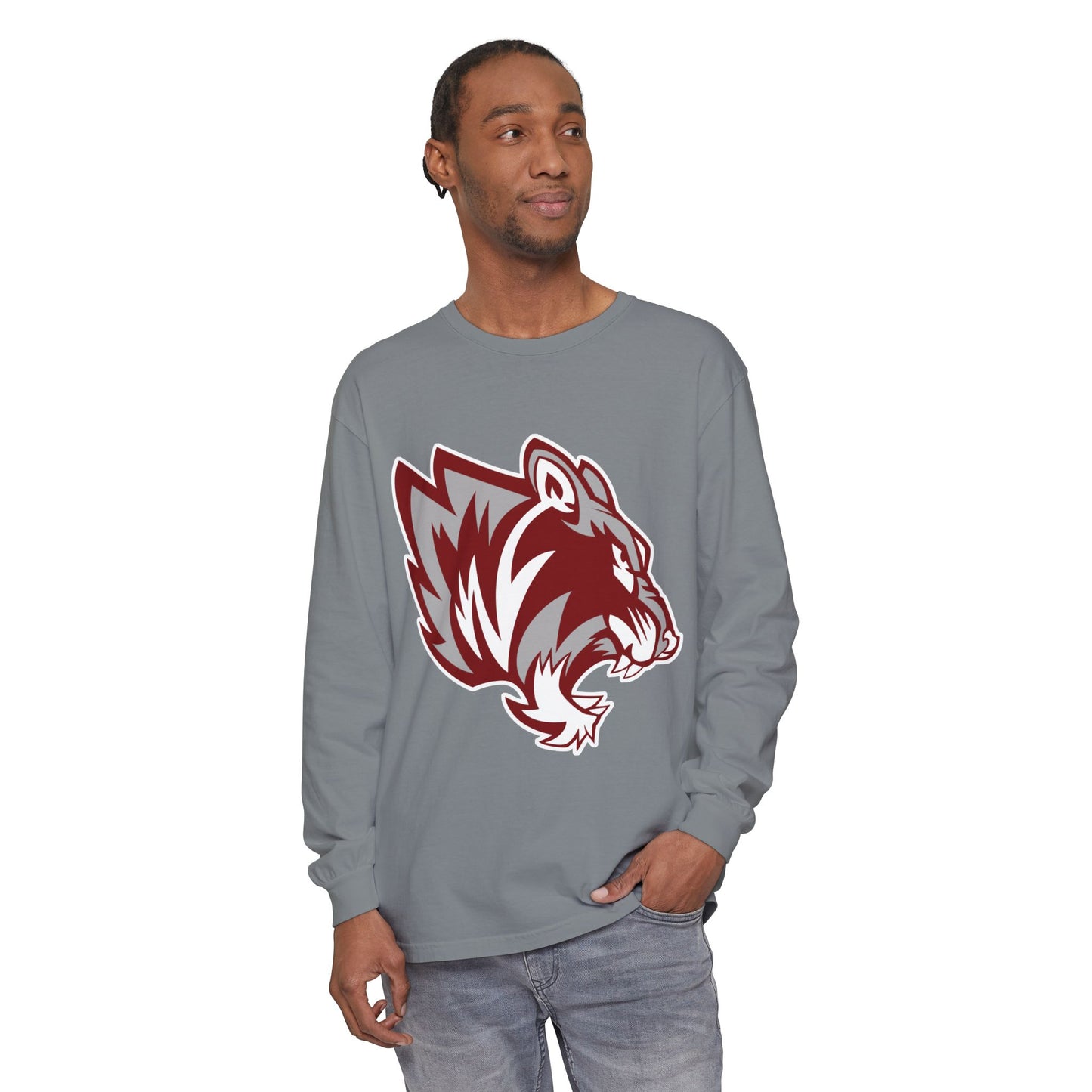 Garment-Dyed Long Sleeve Tee