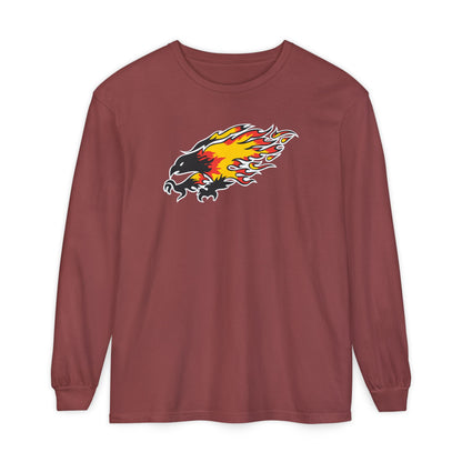 Garment-Dyed Long Sleeve Tee