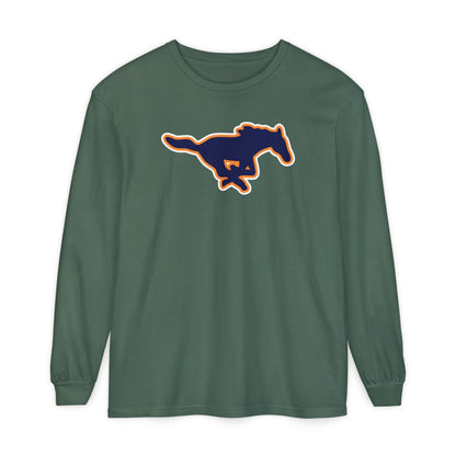 Garment-Dyed Long Sleeve Tee