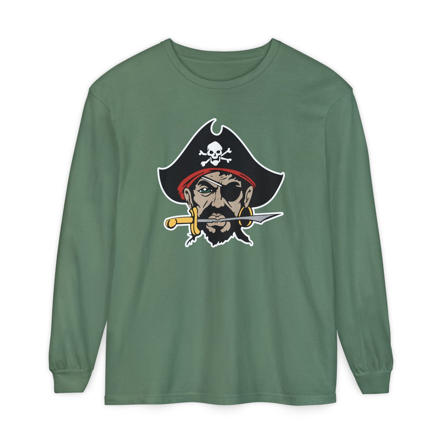 Garment-Dyed Long Sleeve Tee