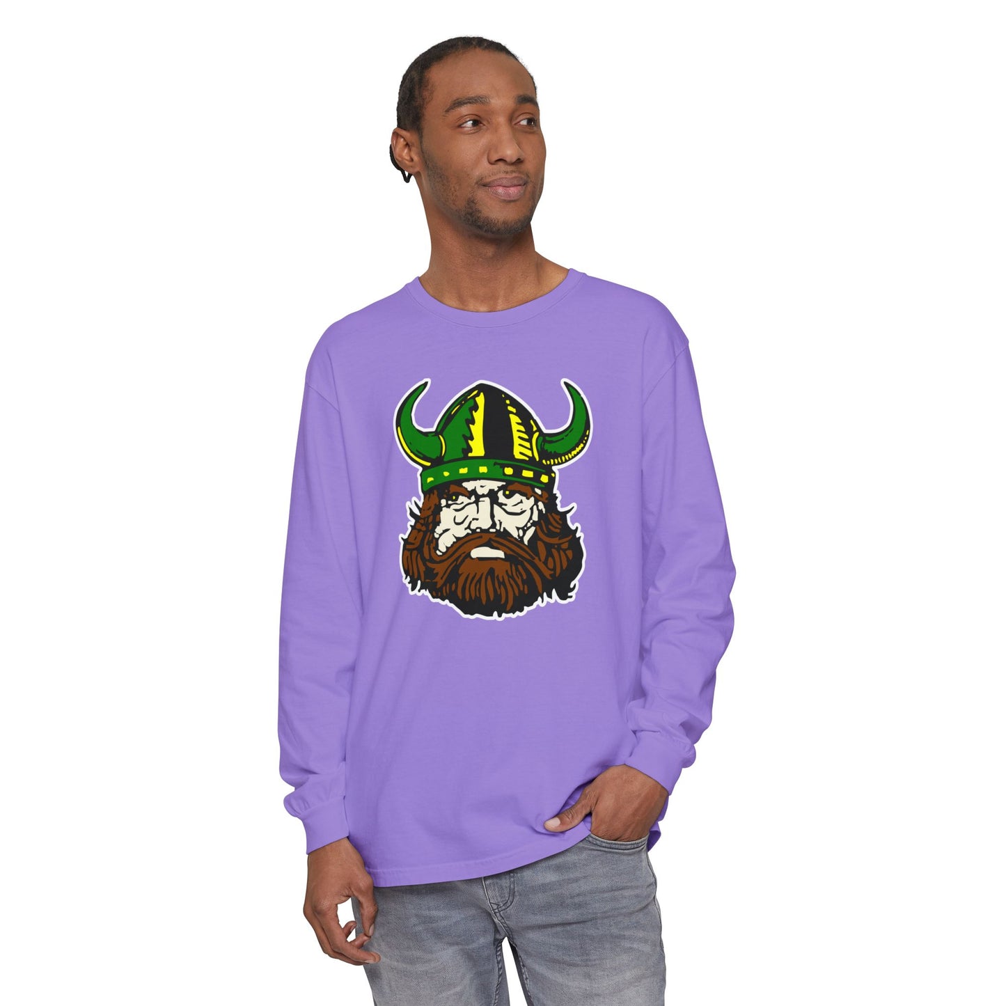 Garment-Dyed Long Sleeve Tee