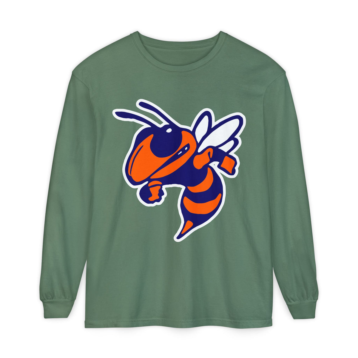 Garment-Dyed Long Sleeve Tee