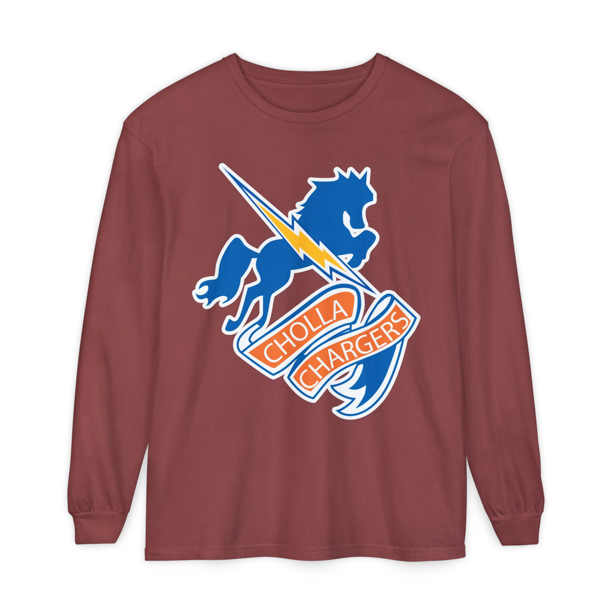 Garment-Dyed Long Sleeve Tee