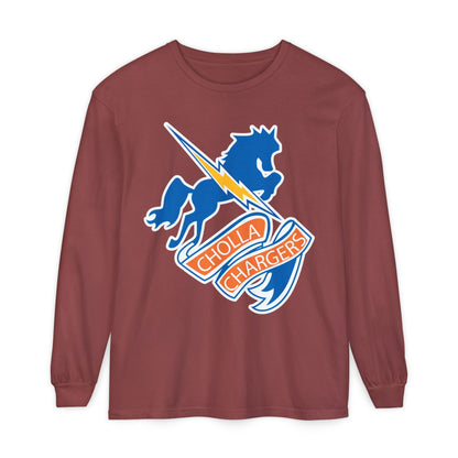 Garment-Dyed Long Sleeve Tee