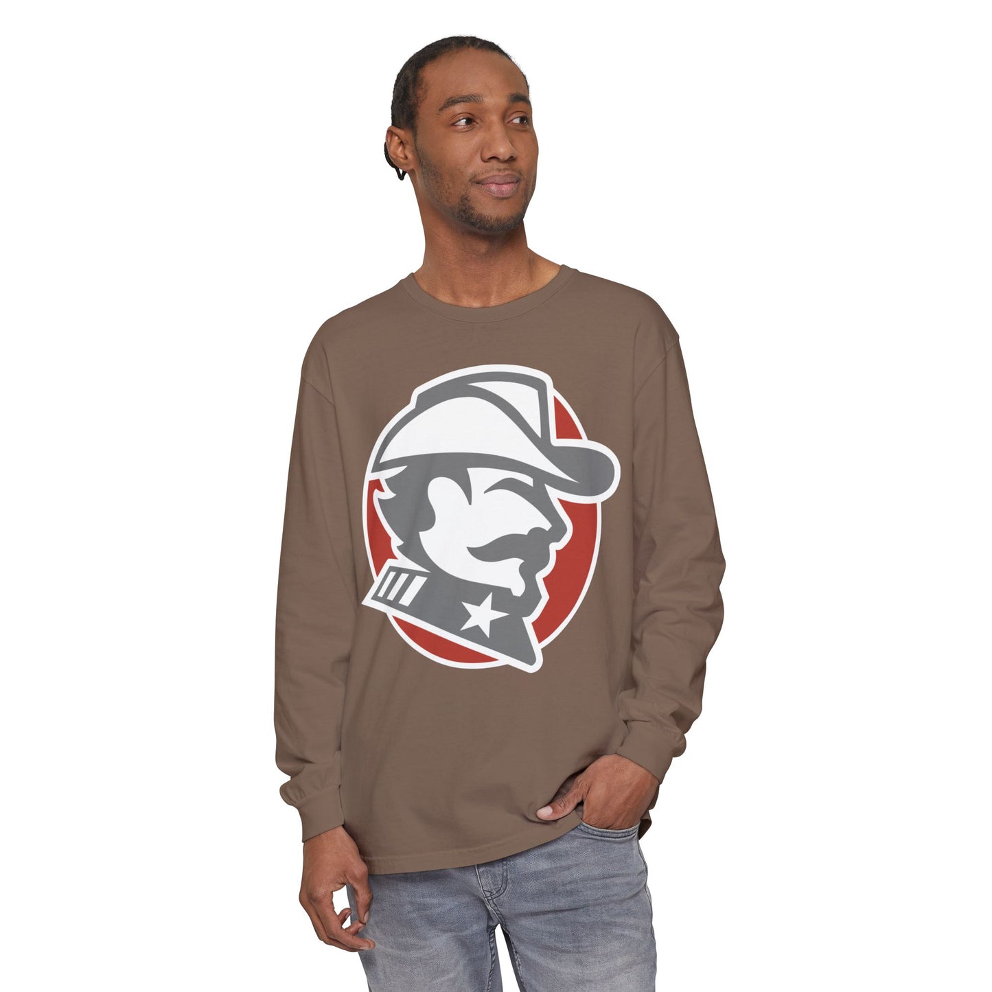 Garment-Dyed Long Sleeve Tee