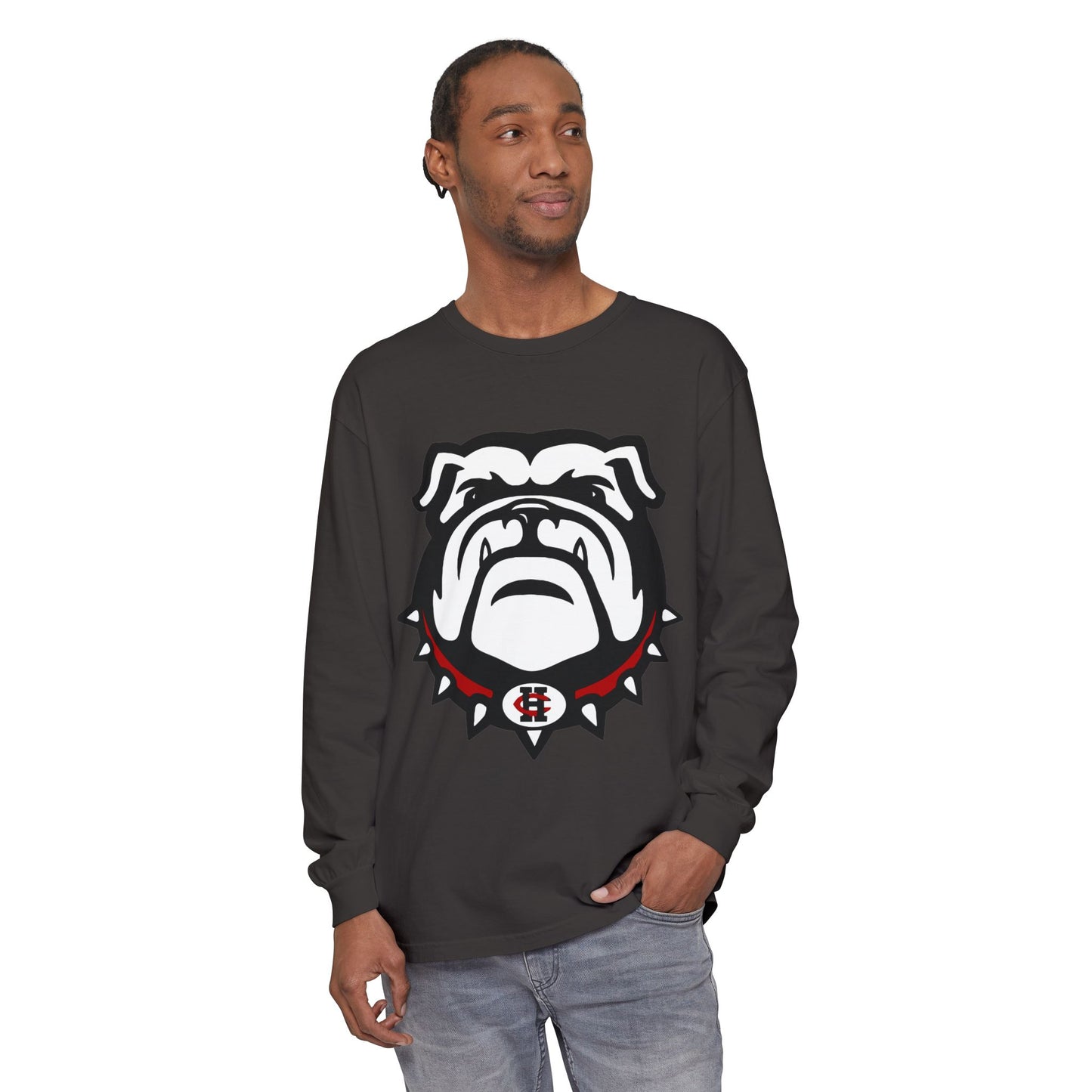 Garment-Dyed Long Sleeve Tee