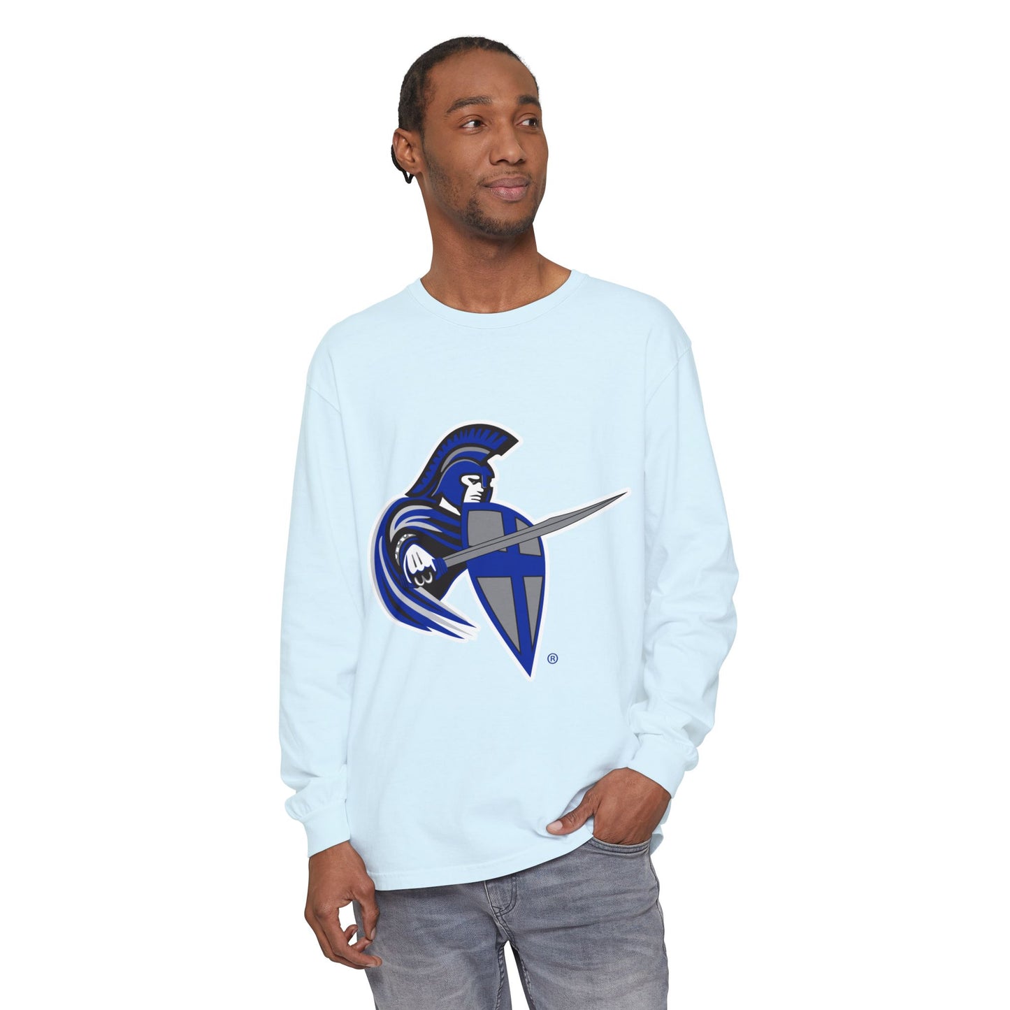 Garment-Dyed Long Sleeve Tee