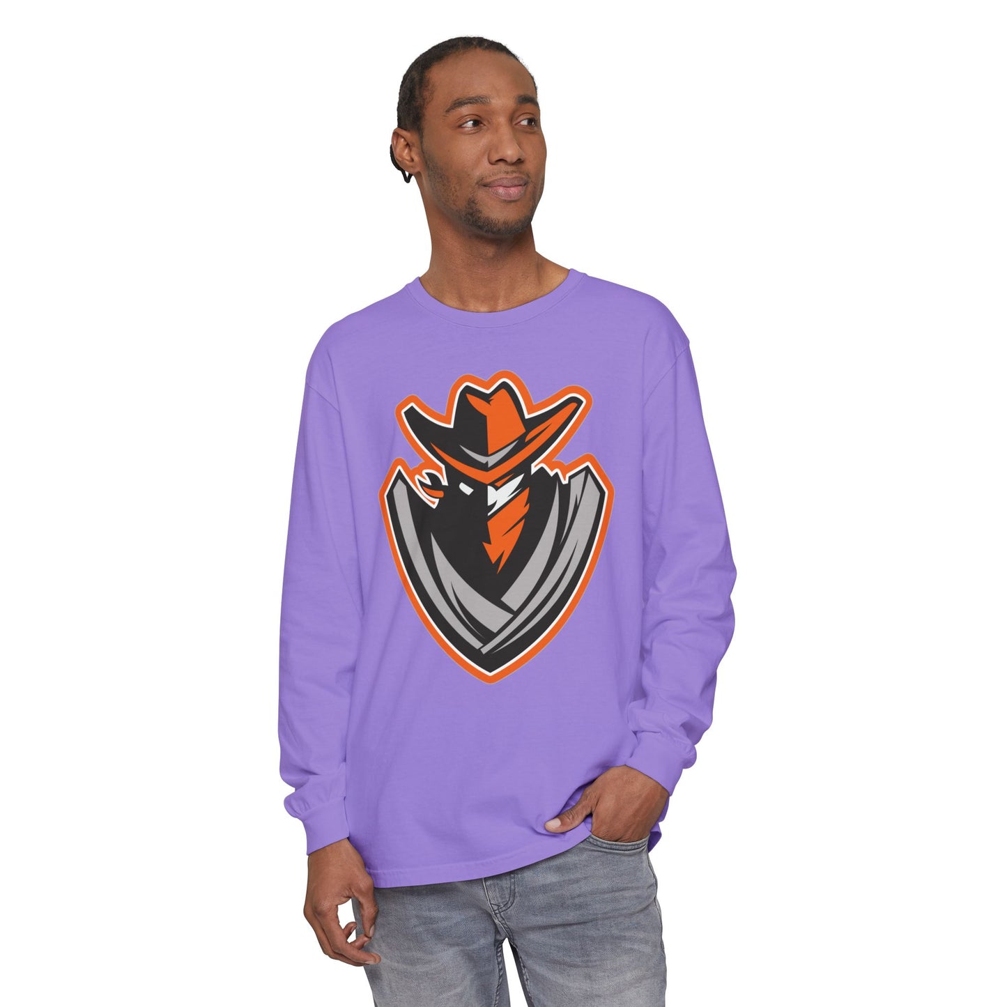 Garment-Dyed Long Sleeve Tee