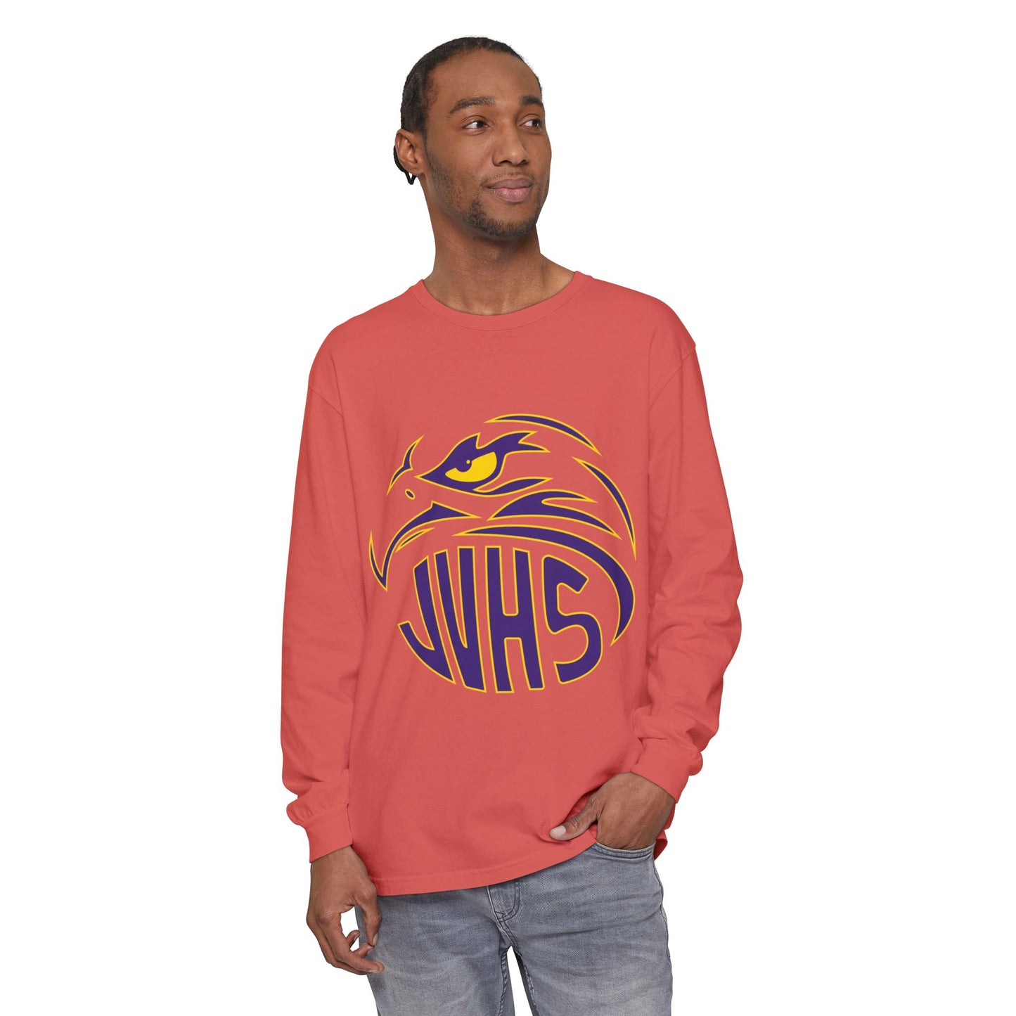 Garment-Dyed Long Sleeve Tee