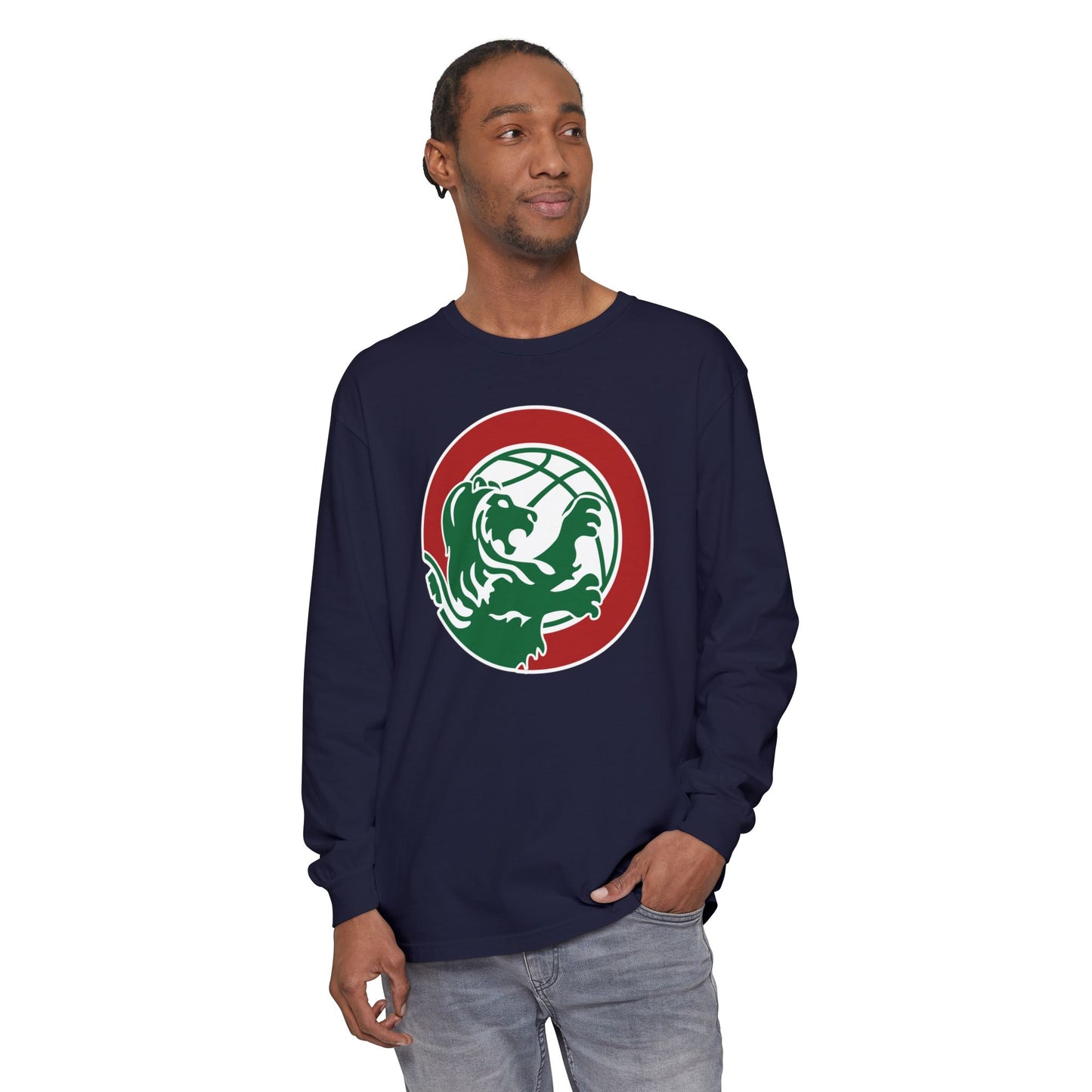 Garment-Dyed Long Sleeve Tee