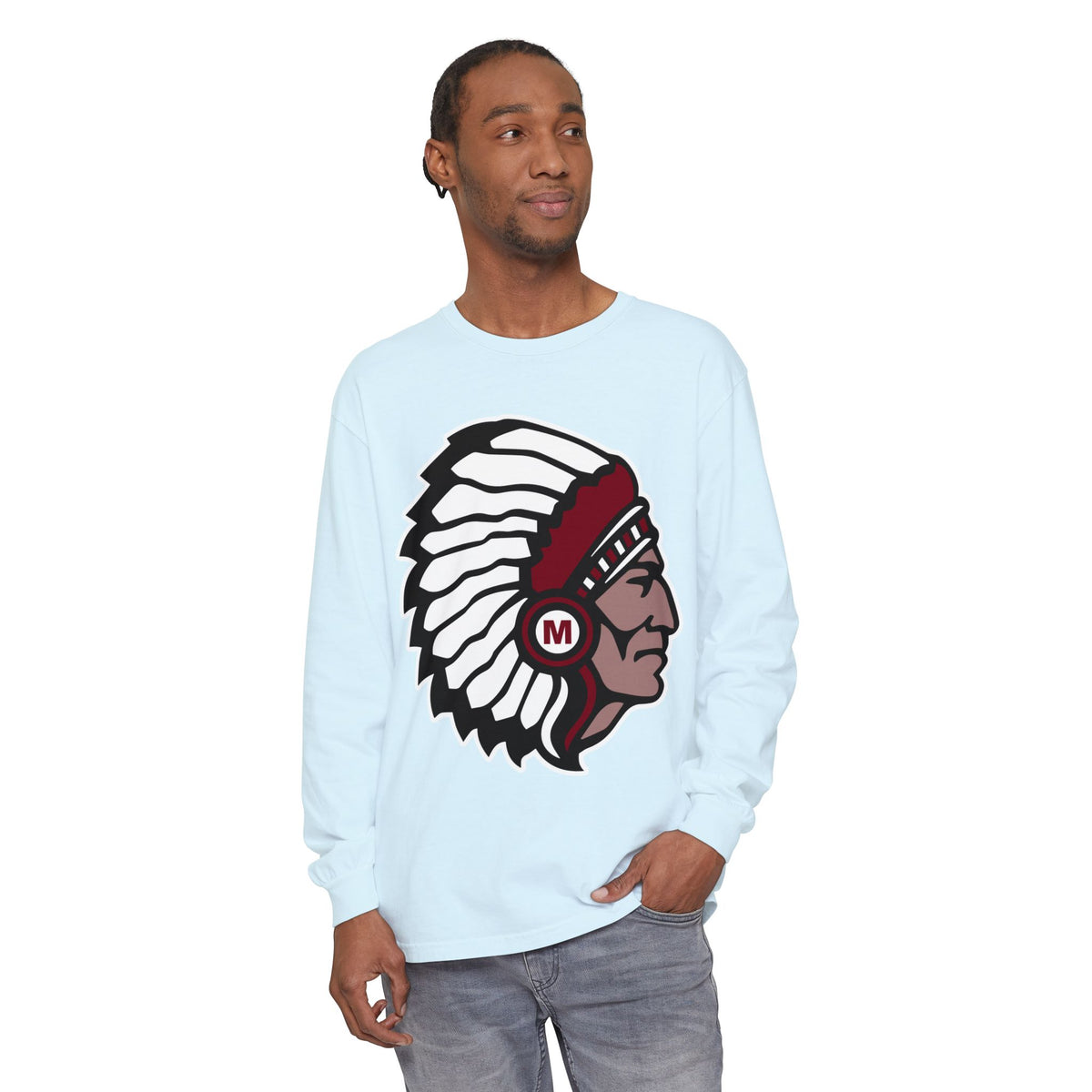 Garment-Dyed Long Sleeve Tee
