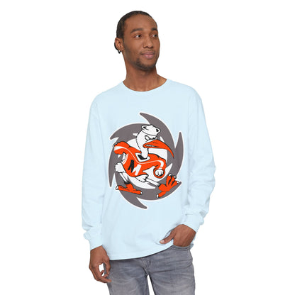 Garment-Dyed Long Sleeve Tee