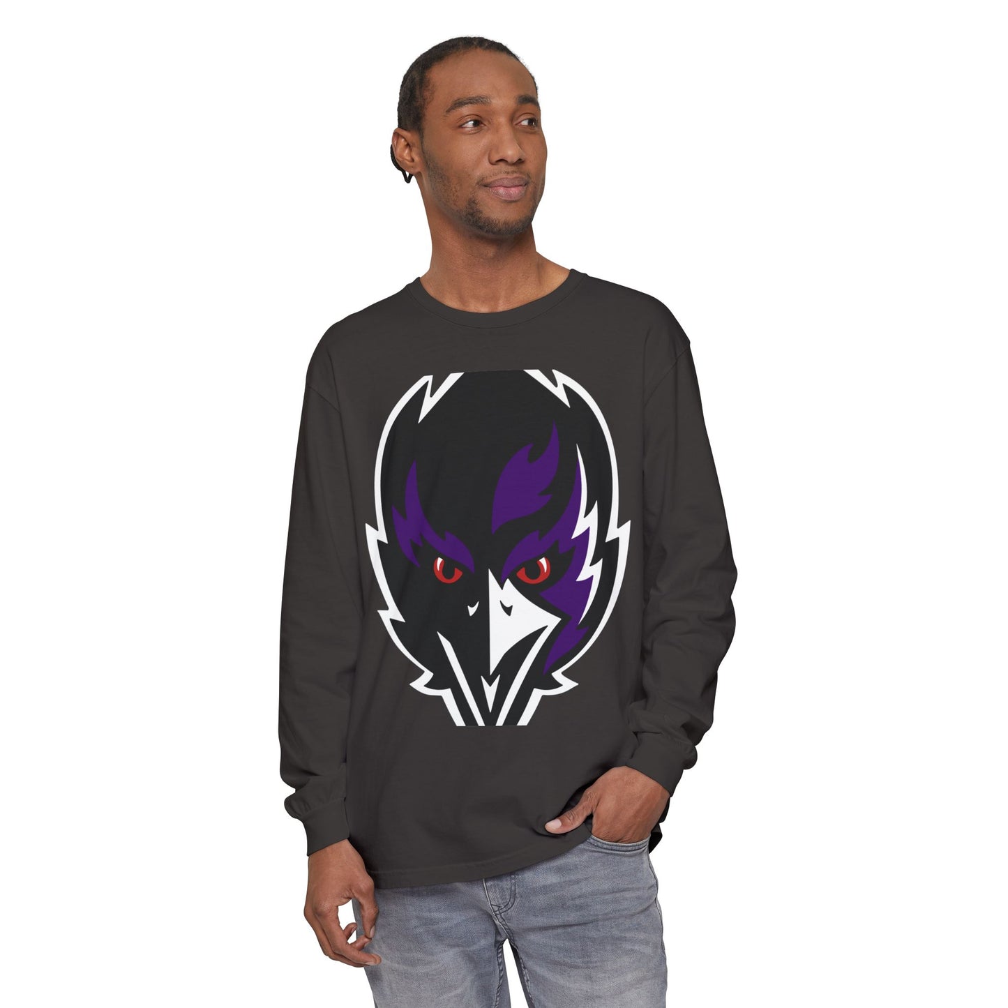 Garment-Dyed Long Sleeve Tee