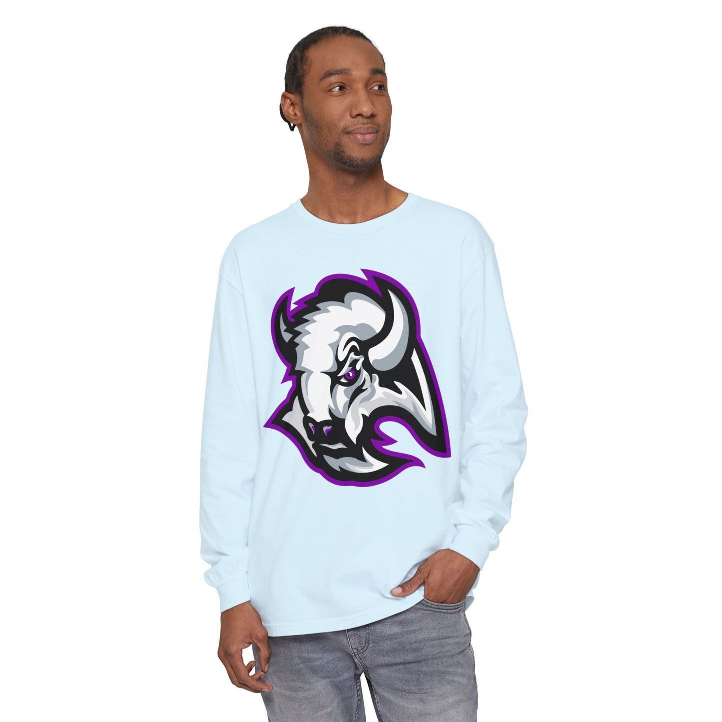 Garment-Dyed Long Sleeve Tee