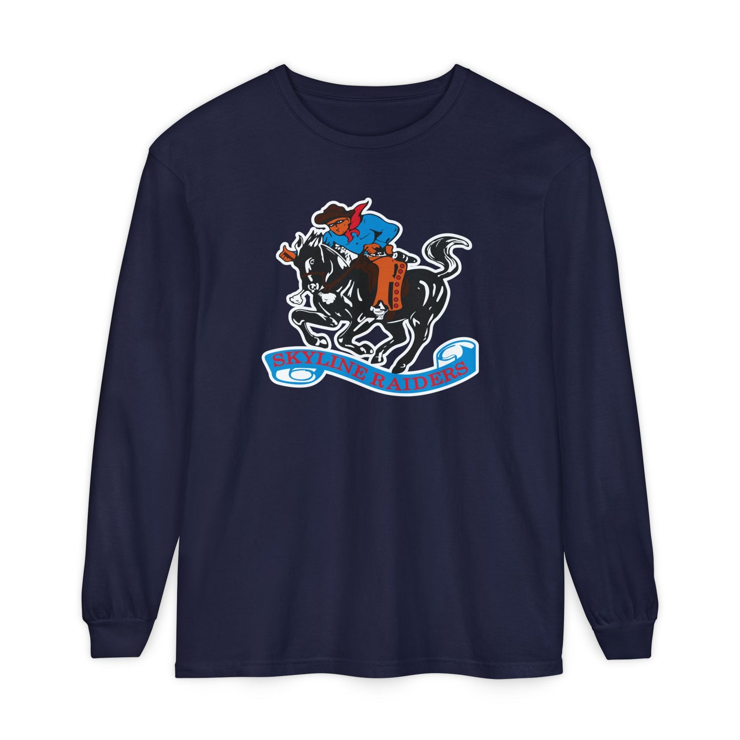 Garment-Dyed Long Sleeve Tee