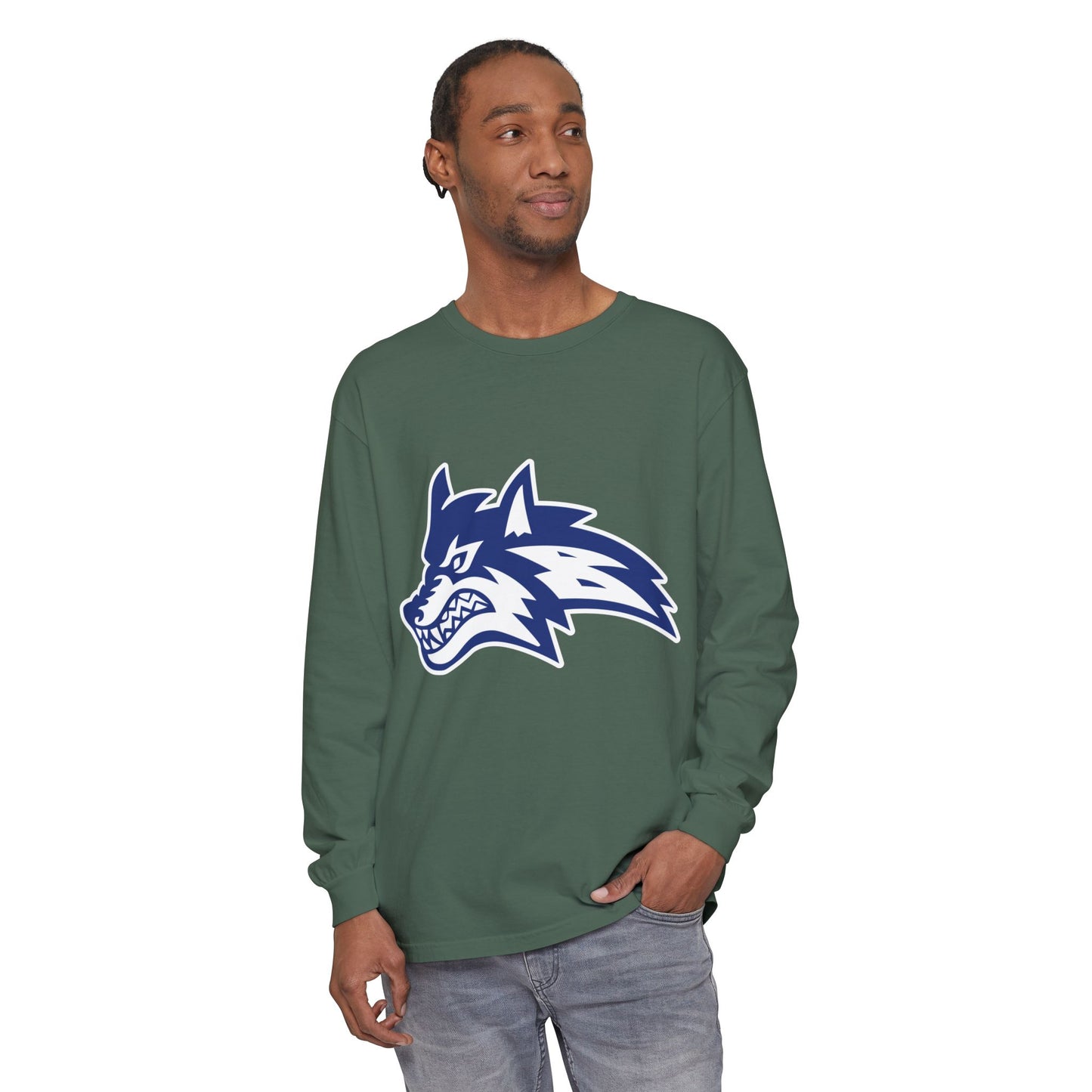 Garment-Dyed Long Sleeve Tee