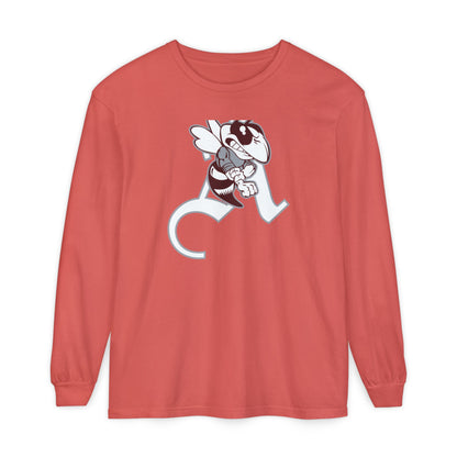 Garment-Dyed Long Sleeve Tee