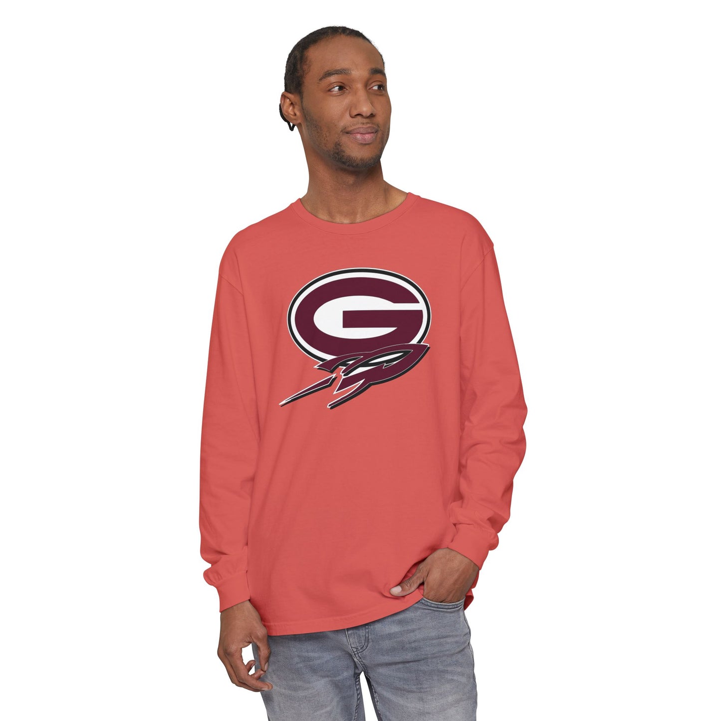 Garment-Dyed Long Sleeve Tee