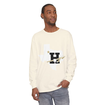 Garment-Dyed Long Sleeve Tee