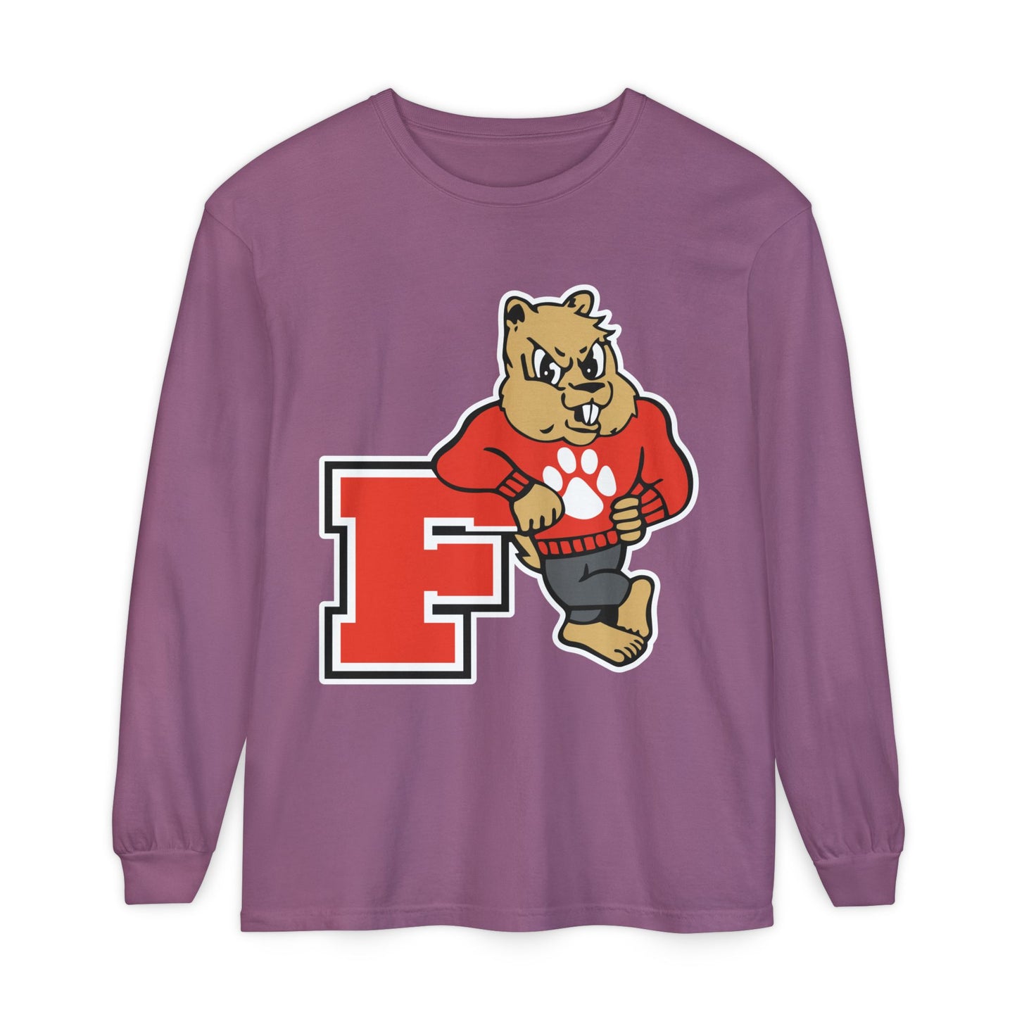 Garment-Dyed Long Sleeve Tee