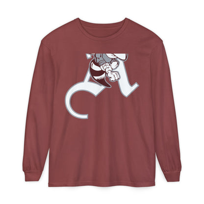 Garment-Dyed Long Sleeve Tee