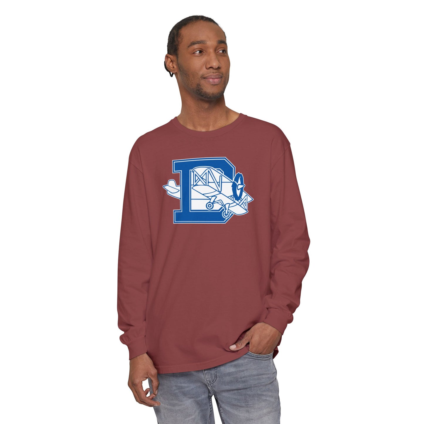 Garment-Dyed Long Sleeve Tee