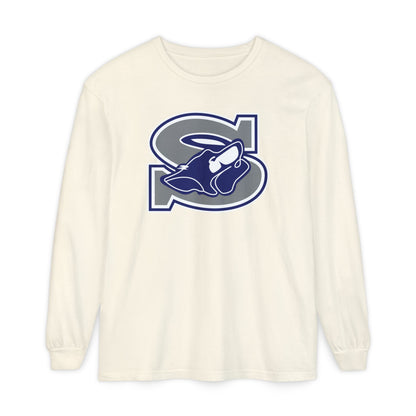 Garment-Dyed Long Sleeve Tee